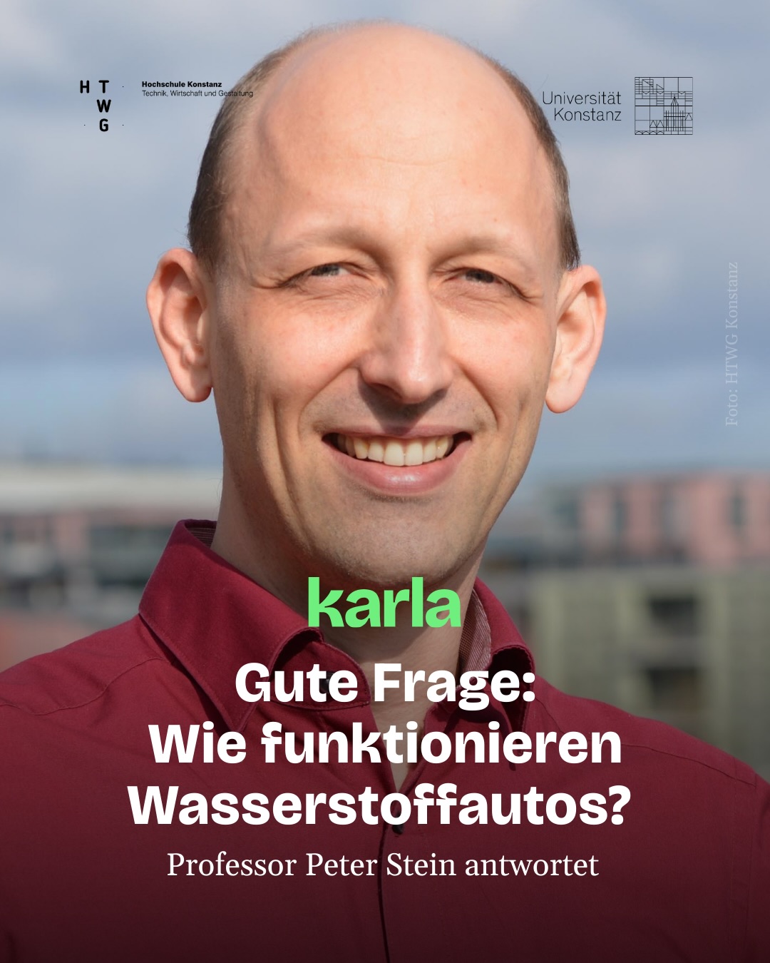 🚗⚡ Wie funktionieren Wasserstoffautos? Diese Gute Frage kam von der Klasse 5d des Ellenrieder Gymnasiums.
Peter Stein ist Professor an der @htwgkonstanz und hat für unsere Serie „Gute Frage!” erklärt, wie Wasserstoffautos funktionieren:
Auch sie fahren mit einem Elektromotor, aber statt einer großen Batterie haben sie eine Brennstoffzelle. Dort wird Wasserstoff mit Sauerstoff aus der Luft gemischt, dabei entsteht Strom für den Motor. Und das Beste: Als Abgas kommt nur Wasserdampf heraus – kein CO₂, kein Gestank, nur saubere Luft. 💧
In der ausführlichen Antwort auf unserer Website (Link in Bio) erklärt er außerdem,
warum Wasserstoffautos leise sind, sich schnell auftanken lassen und warum man sie trotzdem bisher nur selten auf den Straßen sieht.
Was findest du am spannendsten an Wasserstoffautos? Schreib’s uns in die Kommentare! 💬
💡 Die Serie „Gute Frage” hat @luenmich für @karlakonstanz.de gemeinsam mit der @htwgkonstanz und der @unikonstanz gestartet. Wissenschaftler:innen beantworten hier die neugierigen Fragen von Konstanzer Kindern und Jugendlichen. Wir haben über 200 Fragen bekommen – jetzt teilen wir die Antworten!
👉 Abonniere unseren Familien-Newsletter „familie mit k” (Link in Bio) und verpasse keine neue Gute Frage!
#wissenschaft #konstanz #gutefrage #wasserstoffauto #klimaschutz #mobilität #unikonstanz #htwgkonstanz #ellenriedergymnasium