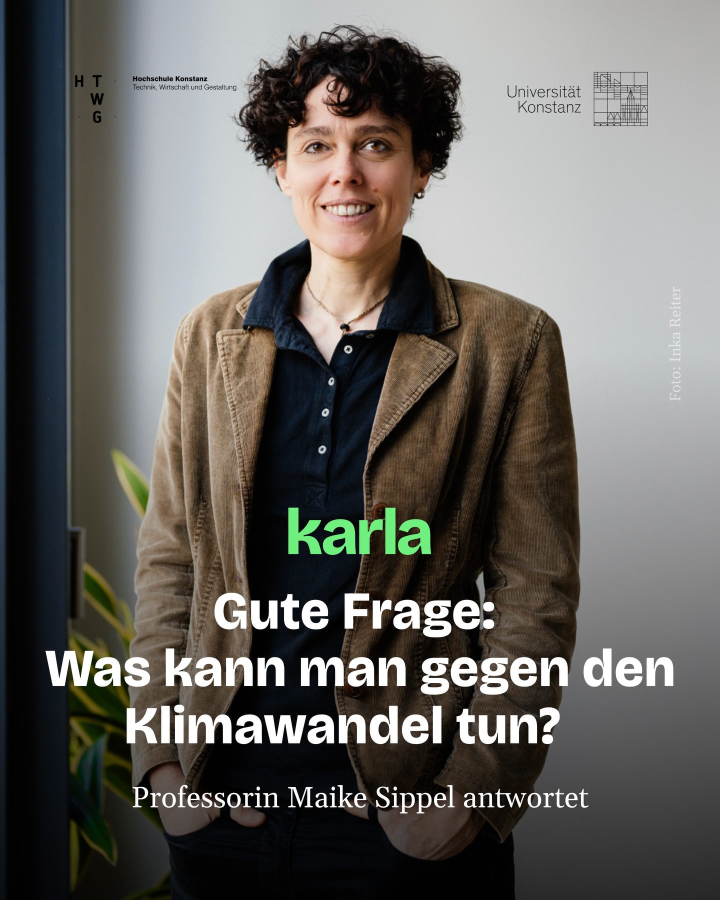 🌍 Was kann man gegen den Klimawandel tun? Und wie wird sich das Klima entwickeln? Diese Gute Frage kam von der Ethikklasse G6ab der Geschwister-Scholl-Schule.

Maike Sippel gibt die Antwort. Sie ist Professorin an der @htwgkonstanz und arbeitet zu Klima, Nachhaltigkeit und Transformation. Für unsere Serie „Gute Frage!“ erklärt sie zuerst, warum sich das Klima verändert. 💧Sippel beschreibt auch, was das für das Wetter bedeutet: Es gebe mehr und sehr starke Regenfälle, die zu Überschwemmungen führen können. Außerdem könne Hitze im Sommer über Tage und Wochen bleiben, sogar nachts werde es dann nicht mehr kühl. Und wenn es länger gar nicht regnet, komme es zu mehr Dürren und Waldbränden. Diese Veränderungen würden wir bereits jetzt erleben, auch in Deutschland. In anderen Ländern seien Menschen noch stärker betroffen, manche müssten sogar ihre Heimat verlassen.

🚨 Weil sie das Problem als sehr ernst beschreibt, sagt Sippel lieber „Klimakrise“ statt „Klimawandel“. Gegen diese Krise müsse laut ihr vor allem auch Politik und Wirtschaft handeln.

🪧 Gleichzeitig nennt sie Beispiele, was Einzelne tun können: möglichst kein Auto benutzen, ohne Fliegen reisen, gebrauchte Kleidung kaufen oder Licht ausschalten. Außerdem könne man sich gemeinsam einsetzen – zum Beispiel mit einem Schulprojekt oder in lokalen Initiativen und Vereinen.

Lies die ausführliche Antwort auf unserer Website (Link in Bio). 🔍

💡 Die Serie „Gute Frage” hat @luenmich für @karlakonstanz.de gemeinsam mit der @htwgkonstanz und der @unikonstanz gestartet. Wissenschaftler:innen beantworten hier die neugierigen Fragen von Konstanzer Kindern und Jugendlichen.

👉 Abonniere unseren Familien-Newsletter „familie mit k” (Link in Bio) und verpasse keine neue Gute Frage! #wissenschaft #konstanz #gutefrage #klima #htwgkonstanz