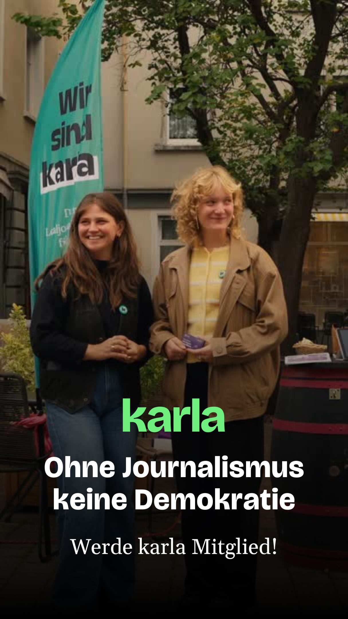 🤝 Ohne Journalismus keine Demokratie. Davon sind wir beim karla Magazin überzeugt.
Denn Demokratie beginnt vor deiner Haustür: im Gemeinderat, im Stadtteil, bei Entscheidungen, die unseren Alltag in Konstanz prägen. Damit Menschen mitreden können, müssen sie wissen, was passiert. Genau dafür gibt es karla: Wir machen unabhängigen, konstruktiven Lokaljournalismus für Konstanz – ohne Paywall, für alle frei zugänglich.
Wir recherchieren, ordnen ein, schreiben Gemeinderats-Briefings, verschicken Newsletter, teilen Ausgehtipps und sind bei unserer offenen Sprechstunde im @treffpunkt_petershausen vor Ort. 📅 Nächster Termin: 11. Juni 15-18 Uhr.
Seit März 2025 machen wir das zum größten Teil ehrenamtlich. Damit karla langfristig bestehen kann, braucht es Menschen, die diese Arbeit als Mitglieder mittragen.
💜 Werde karla-Mitglied ab 6 € im Monat und mache unabhängigen Lokaljournalismus in Konstanz möglich. Für mehr Demokratie und Medienvielfalt vor deiner Haustür.
👉 Tippe auf den Link in der Bio und werde Mitglied.
🎥 Danke an @cramer_film für den Support und das Video! ⭐️
#konstanz #karlamagazin #demokratie